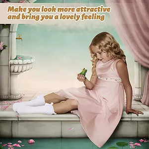 Носки Geyoga с кружевом и оборками synthetic.ua - Фото 1