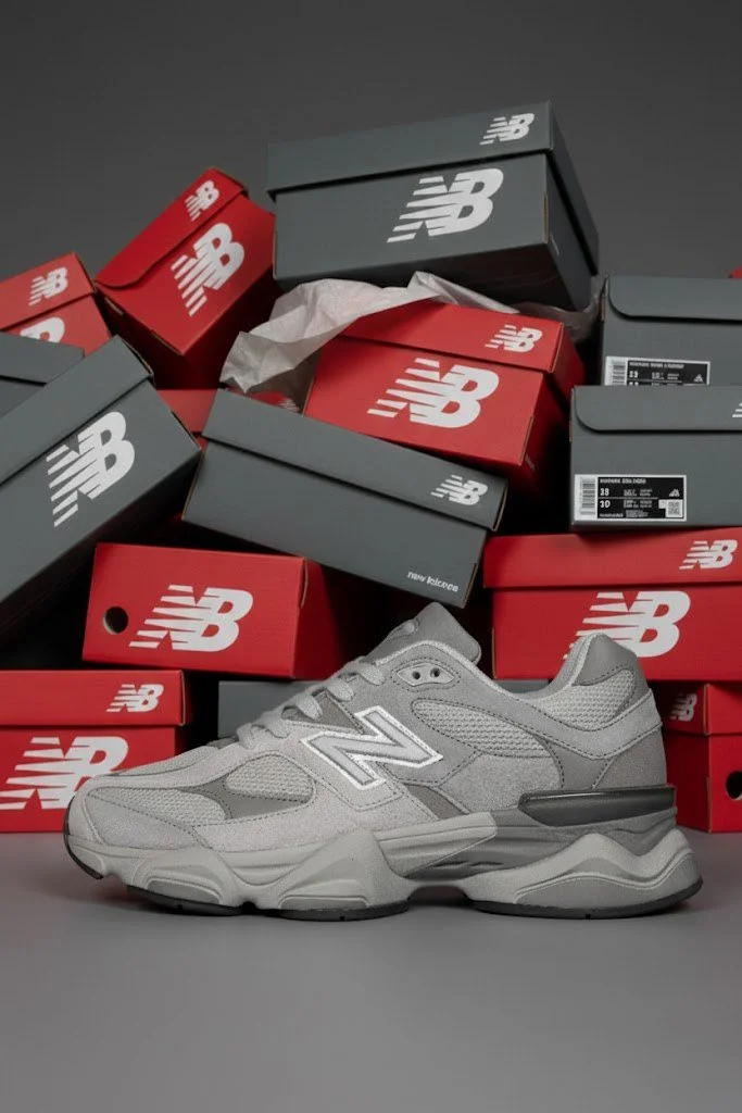 Женские кроссовки New Balance 9060 Gray, фото №6