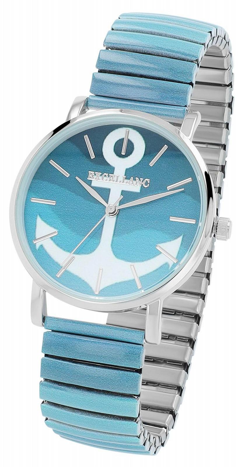 Жіночий годинник Excellanc з браслетом з нержавіючої сталі з іонним покриттям, фото №4