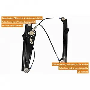 Склопідйомник VAICO V20-0665 BMW передній лівий synthetic.ua - Фото 1