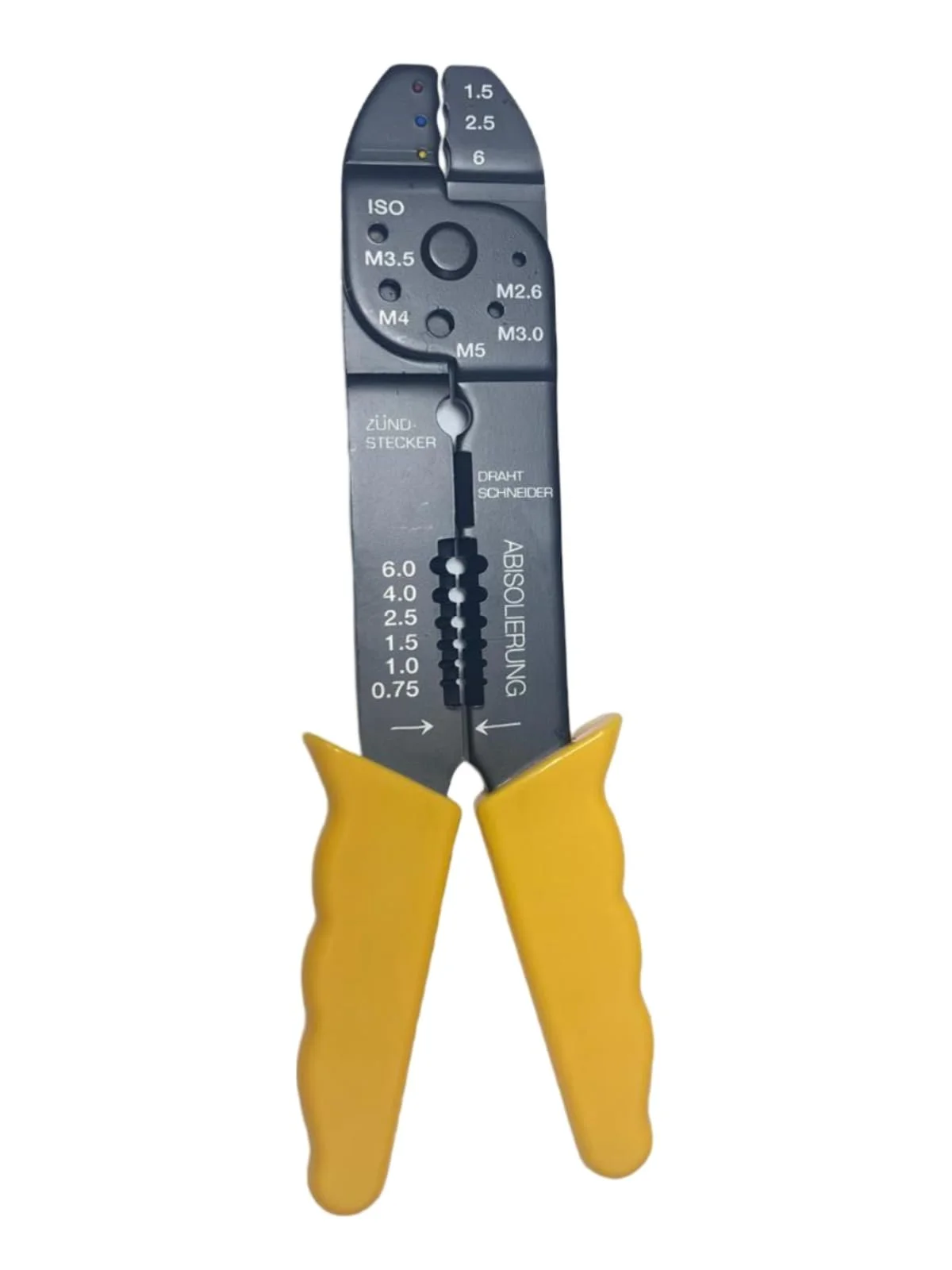 Клещи для изолированных клемм со стриппером и винторезом M2.5 - M5, фото №3