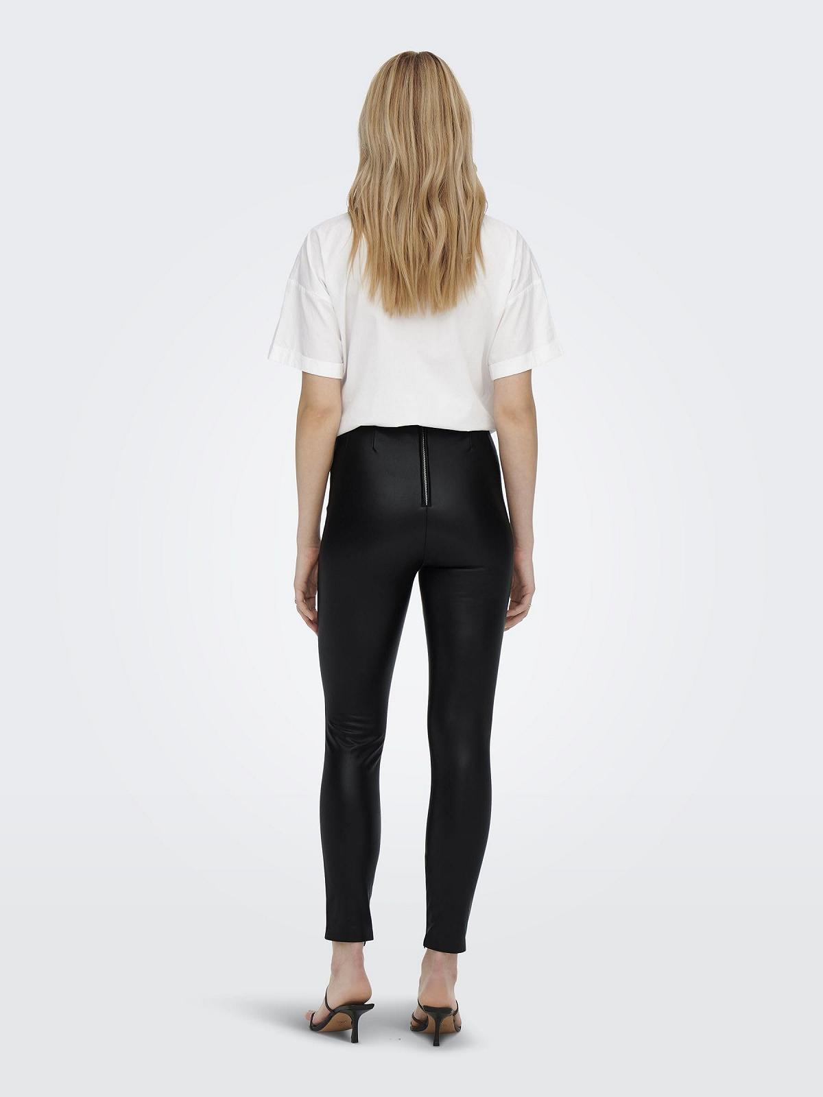 Леггинсы ONLY Onlpips Faux Leather OTW Женские, фото №5