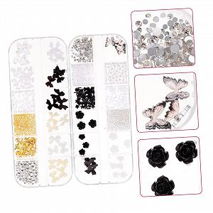 Boxen зі стразами, елегантні орнаменти для творчого нейл-арту synthetic.ua - Фото 1