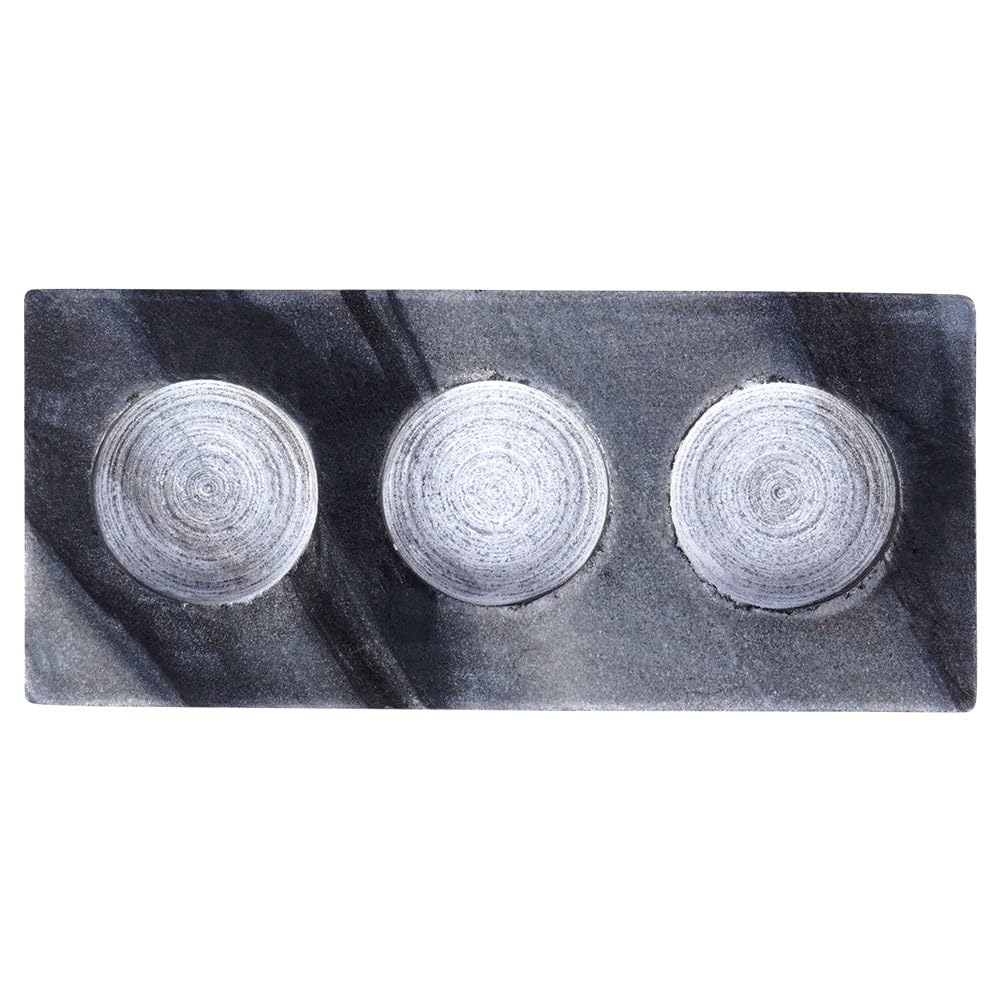 Подсвечник Vilde Marble Tea Light Holder для 3 свечей 18 х 8 см, фото №7