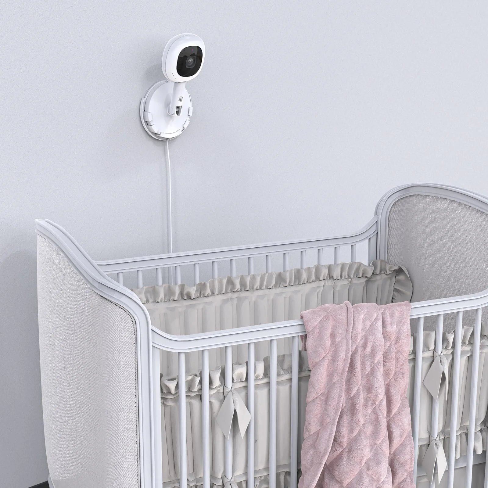 Настінне кріплення Nanit Smart Pro Smart Baby Monitor & Flex Duo клейове без інструментів, фото №3