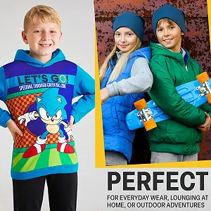 Худи SONIC THE HEDGEHOG Shadow Knuckles Tails для мальчиков synthetic.ua - Фото 1