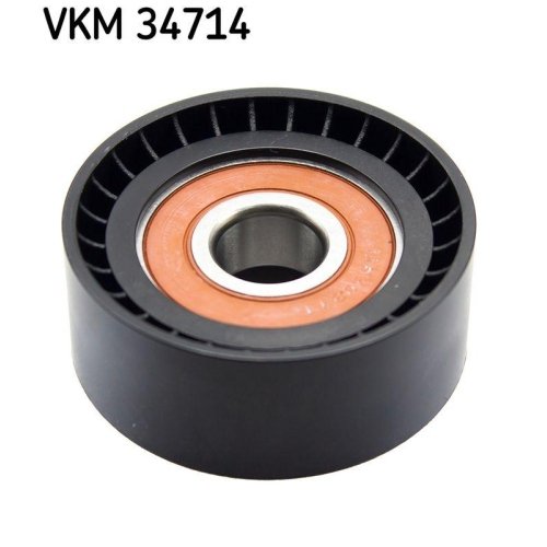 Ролик обводной/направляющий поликлинового ремня SKF VKM 34714 правый, фото №2 Ролик обводной/направляющий поликлинового ремня SKF VKM 34714 правый, фото №2