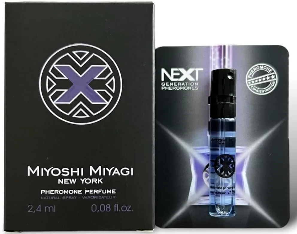 Чоловічі парфуми Generisch Miyoshi Miyagi New York / З ефектом феромону / 2 мл, фото №1 Чоловічі парфуми Generisch Miyoshi Miyagi New York / З ефектом феромону / 2 мл, фото №1