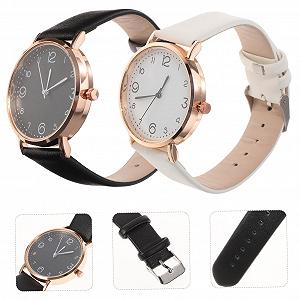 Женские Кварцевые Часы Healvian Кожаный Ремешок, Набор 2 шт. synthetic.ua - Фото 1