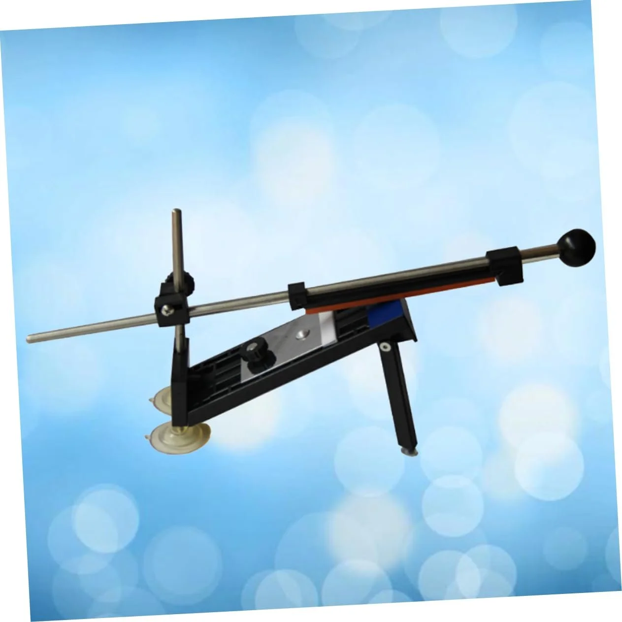 Набір для заточування ножів Zerodeko професійний з фіксованим кутом та каменями 180#, 400#, 800#, 1500#, фото №2