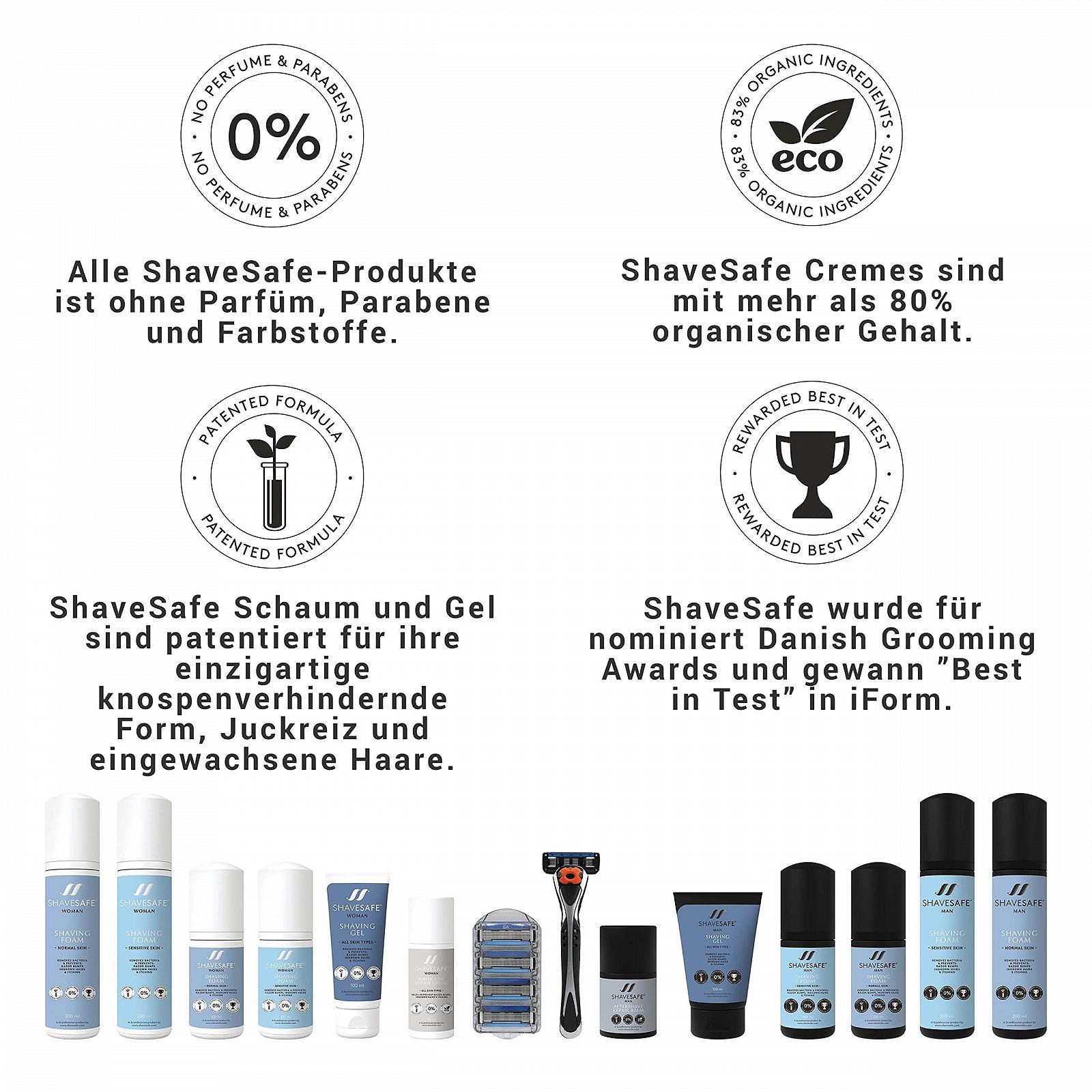 Крем-бальзам ShaveSafe After Shave для мужчин 50 мл, фото №6