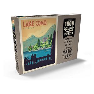 Пазл MyPuzzle Special Collection by Anderson Design Group Italy: Lake Como, Vintage Poster 1000 элементов synthetic.ua - Фото 1
