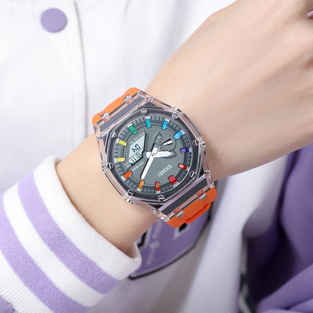 Годинник Skmei 2100OG Orange SALE, фото №4