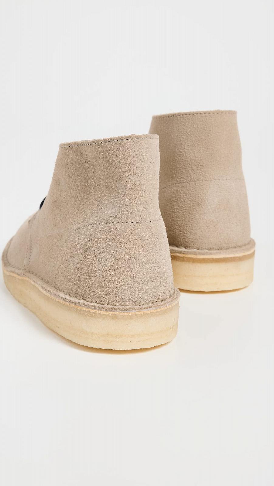 Ботинки Clarks Desert Coal Черная замша, фото №3
