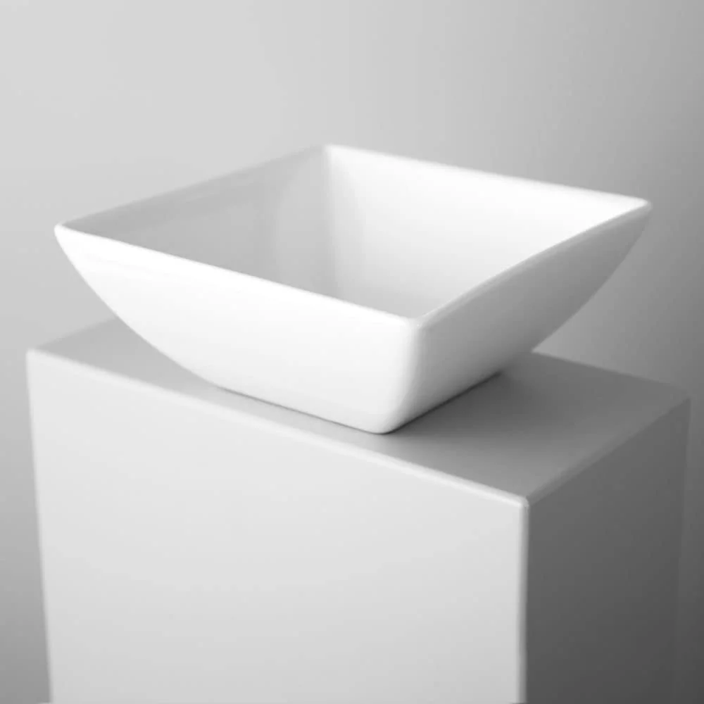 Миска Квадратная AMBITION Porto 14 см Белая, фото №2 Миска Квадратная AMBITION Porto 14 см Белая, фото №2