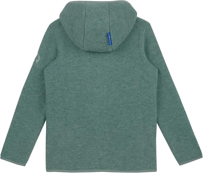 Шерстяная флисовая куртка для детей на молнии Finkid Luonto, фото №5