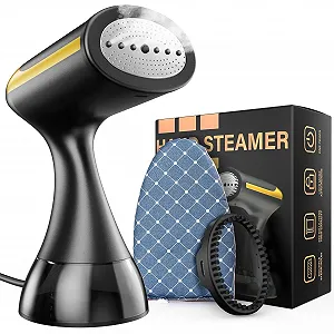 Вертикальний відпарювач COVACURE 1500 Вт 300 мл 20 с нагрівання Чорний - Фото 1