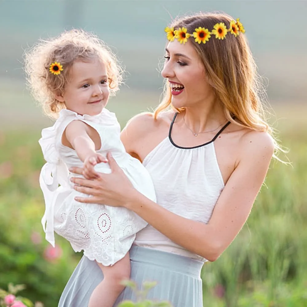 Венок с цветами Соняха, фото №8