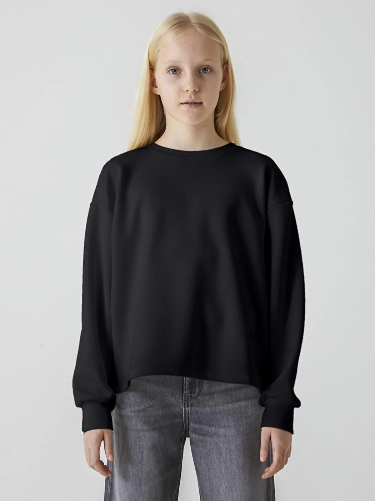 Толстовка LTB Jeans Pagoto для дівчат, розмір 140 см, чорна, фото №3