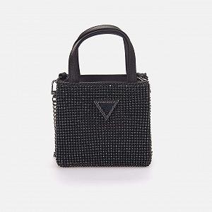 Купить Женская сумка Guess Mini Tote Black - Фото 1 Женская сумка Guess Mini Tote Black - Фото 1