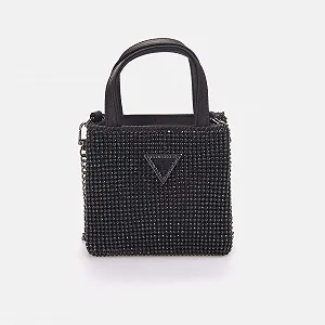 Купити Жіноча сумка Guess Mini Tote Black - Фото 1 Жіноча сумка Guess Mini Tote Black - Фото 1