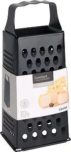 Кухонная терка Black Stainless Steel квадратная терка многофункциональная современная кухня - Фото 1