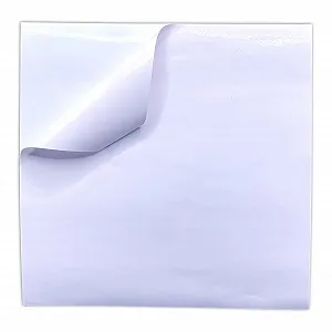 Наклейки на плитку WALPLUS 100 штук 15x15 см Кухонні знімні Білі synthetic.ua - Фото 1