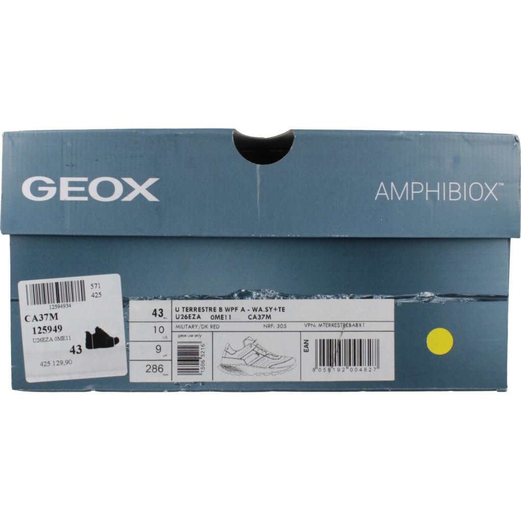 Кроссовки Geox U Terrestre B WPF A, фото №8 Кроссовки Geox U Terrestre B WPF A, фото №8