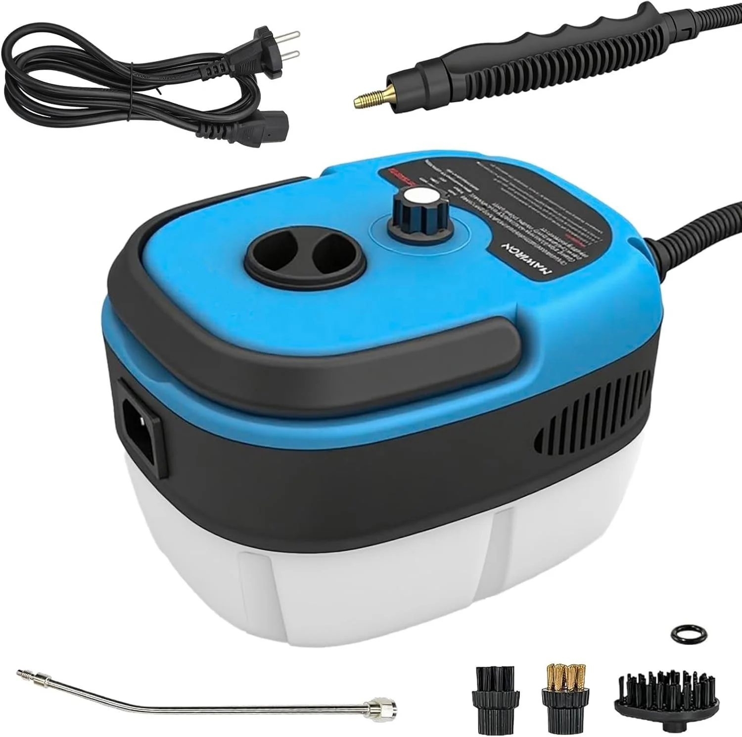 Пароочисник ручний 2500 Вт 3 насадки 120°C, фото №1 Пароочисник ручний 2500 Вт 3 насадки 120°C, фото №1