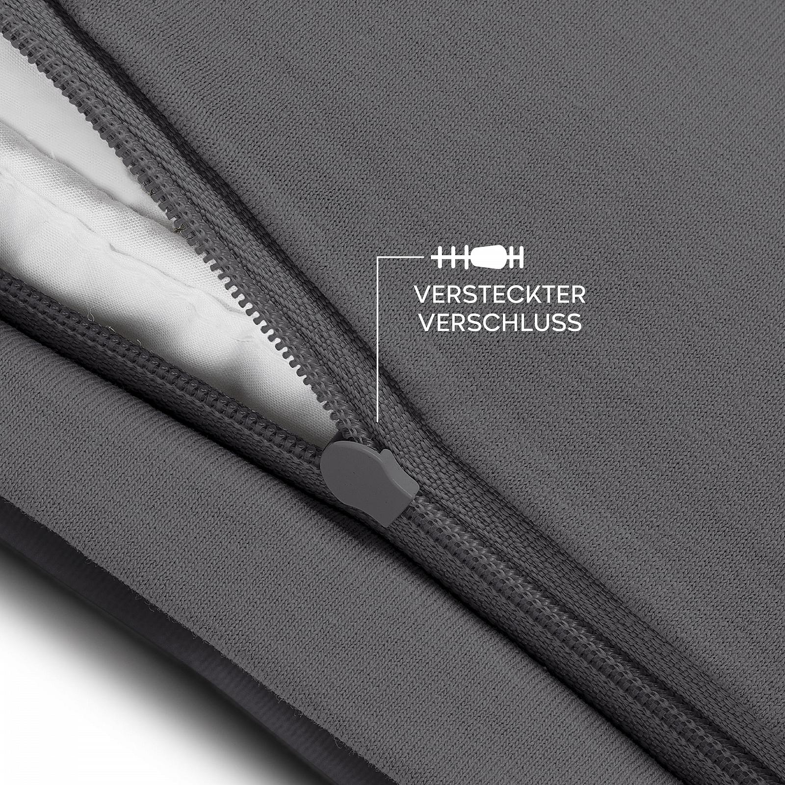 Наволочки на подушки Twinzen
Джерси 150 GSM
30 x 30 см
Комплект из 2 штук
Антрацитовый, фото №4