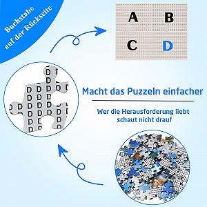 Пазл Petal 1000 деталей 70 x 50 см synthetic.ua - Фото 1