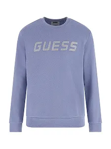 Чоловічий світшот GUESS Z4RQ13KBK32 Sky Blue - M - Фото 1