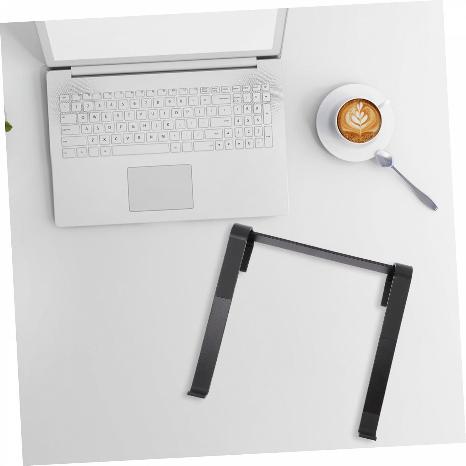 Подставка для ноутбука алюминиевый сплав с охлаждением, эргономичная, треугольная структура, фото №9