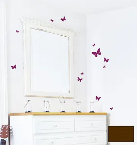 Наклейки на стіну Метелики M1650 Набір 12 штук - Фото 1
