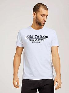 Футболка Tom Tailor 1021229-20000 Белый L - Фото 1