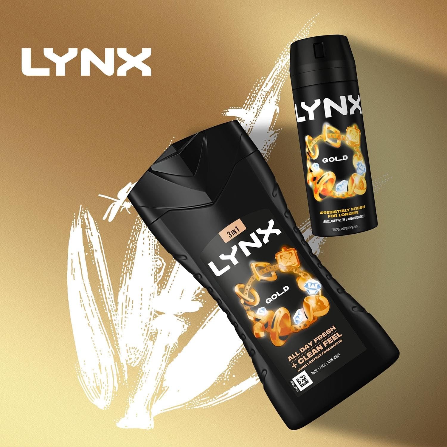 Гель для душу Lynx Golden Oud Wood and Vanilla освіжаючий 3 шт 12 годин свіжості, фото №4 Гель для душу Lynx Golden Oud Wood and Vanilla освіжаючий 3 шт 12 годин свіжості, фото №4