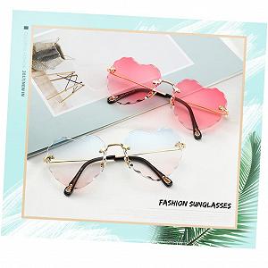 Солнцезащитные очки Без оправы PACKOVE Набор из 3 очков с прозрачными линзами synthetic.ua - Фото 1