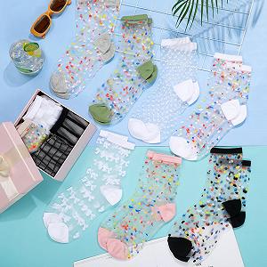 Шкарпетки Прозорі Neer 12 пар Жіночі synthetic.ua - Фото 1