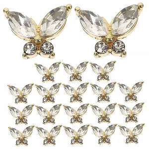 Украшения для ногтей Бабочки FRCOLOR 60 шт. - Фото 1