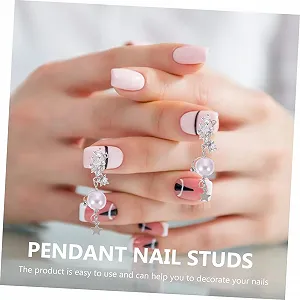 Прикраса для нігтів Healeved, перлинний ланцюжок, багатофункціональна synthetic.ua - Фото 1