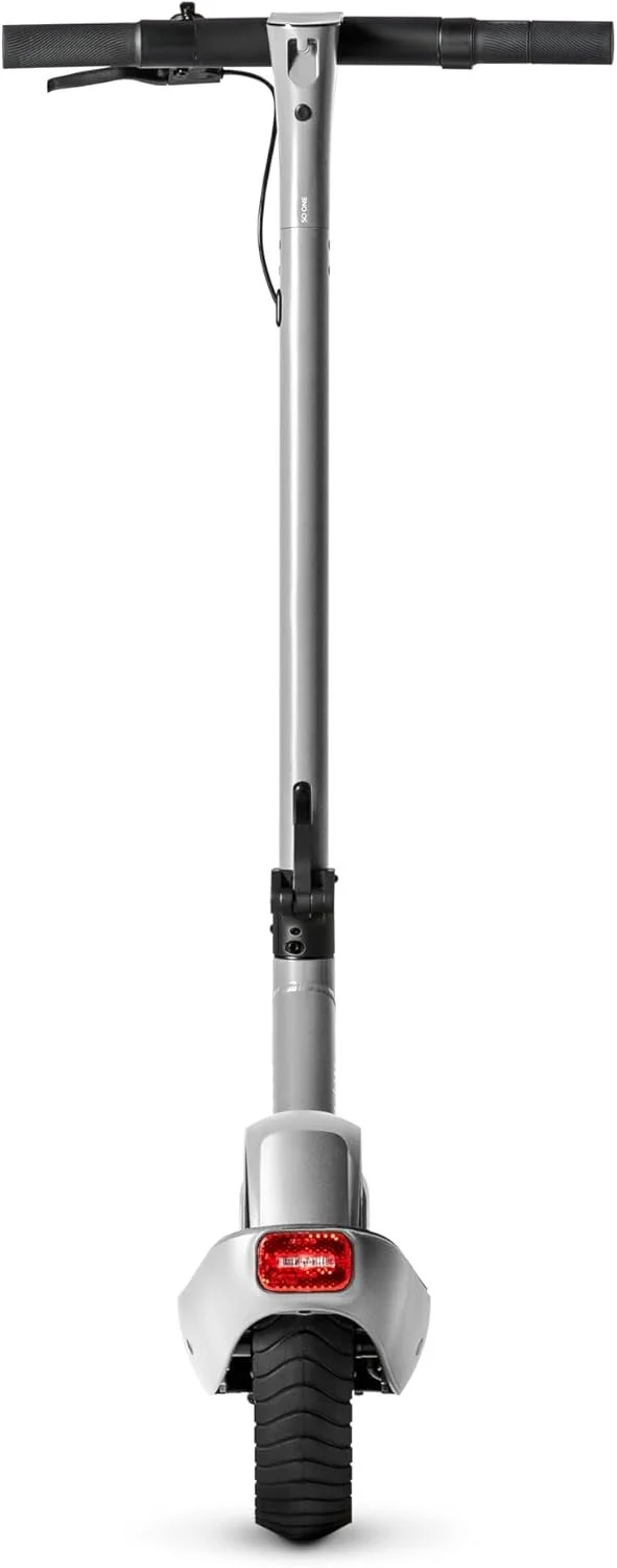 Електросамокат SOFLOW SO ONE / 40 км запас ходу / 500 Вт / 9" колеса / 120 кг навантаження / 22 км/г /  Сріблясто-сірий, фото №4