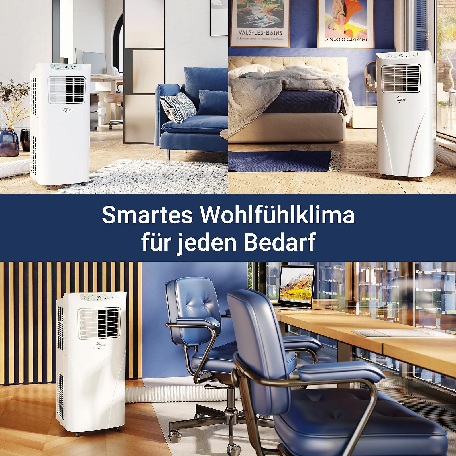 Мобільний кондиціонер Suntec Wellness Fresh Eco 14130 7000 BTU/h 240 V, фото №7