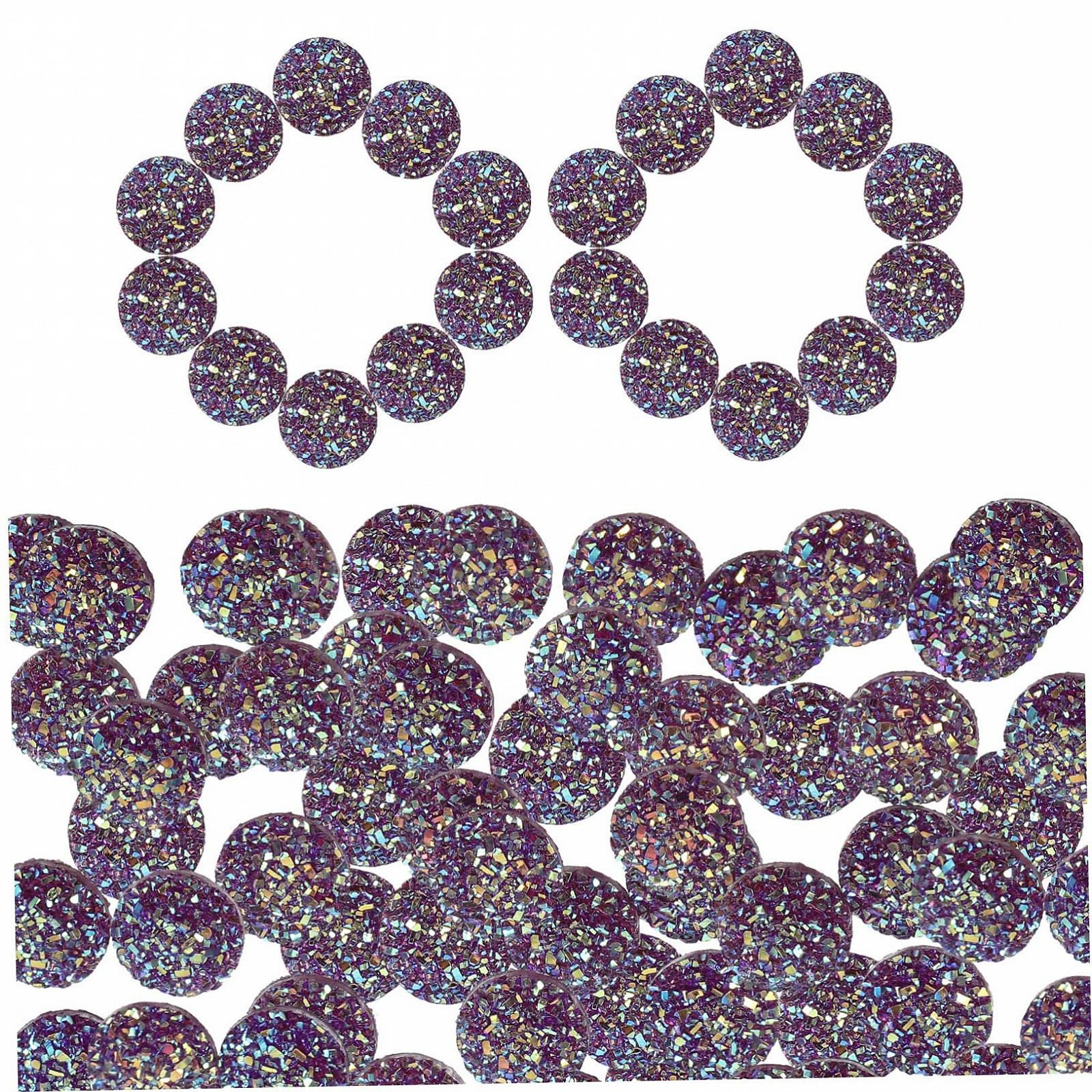 Стразы Healeved с плоской обратной стороной, 300 шт., блестящие украшения для DIY, круглые аксессуары из высококачественной смолы для творческих проектов и нейл-арта, фото №5