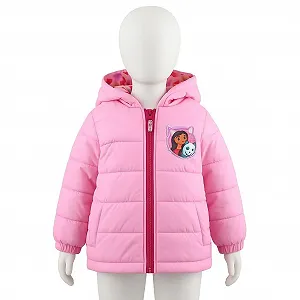 Зимняя куртка с капюшоном Gabby's Dollhouse & Stitch для девочек E plus M Размеры (92-128) synthetic.ua - Фото 1