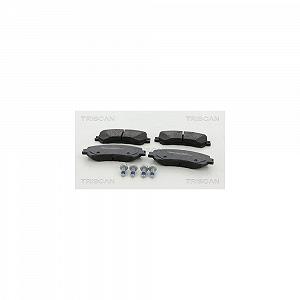Комплект гальмівних колодок, дискове гальмо TRISCAN 8110 25047 для RENAULT, передній міст - Фото 1