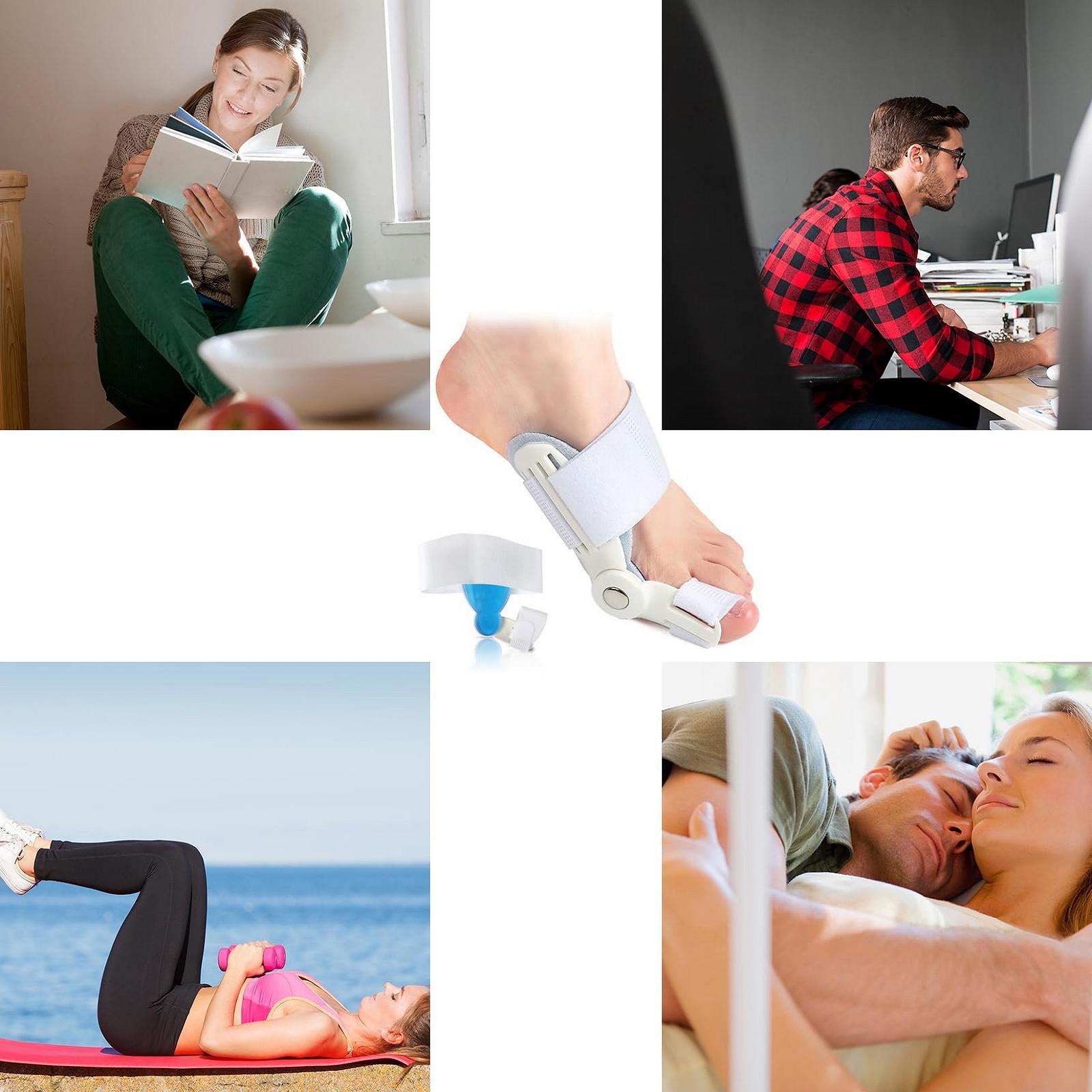 Коректор великого пальця стопи для жінок і чоловіків, випрямляч і роздільник, фото №7