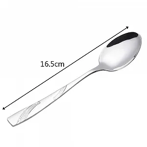 Десертная ложка Bringer Нержавеющая сталь 165 см, набор 12 штук synthetic.ua - Фото 1