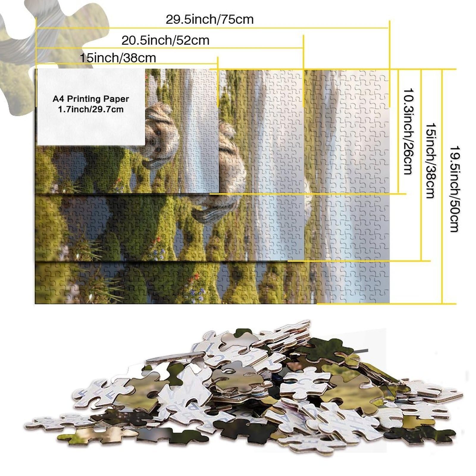 Пазл Shih Tzu Wetland Tundra 1000 деталей 38 x 26 см, фото №6