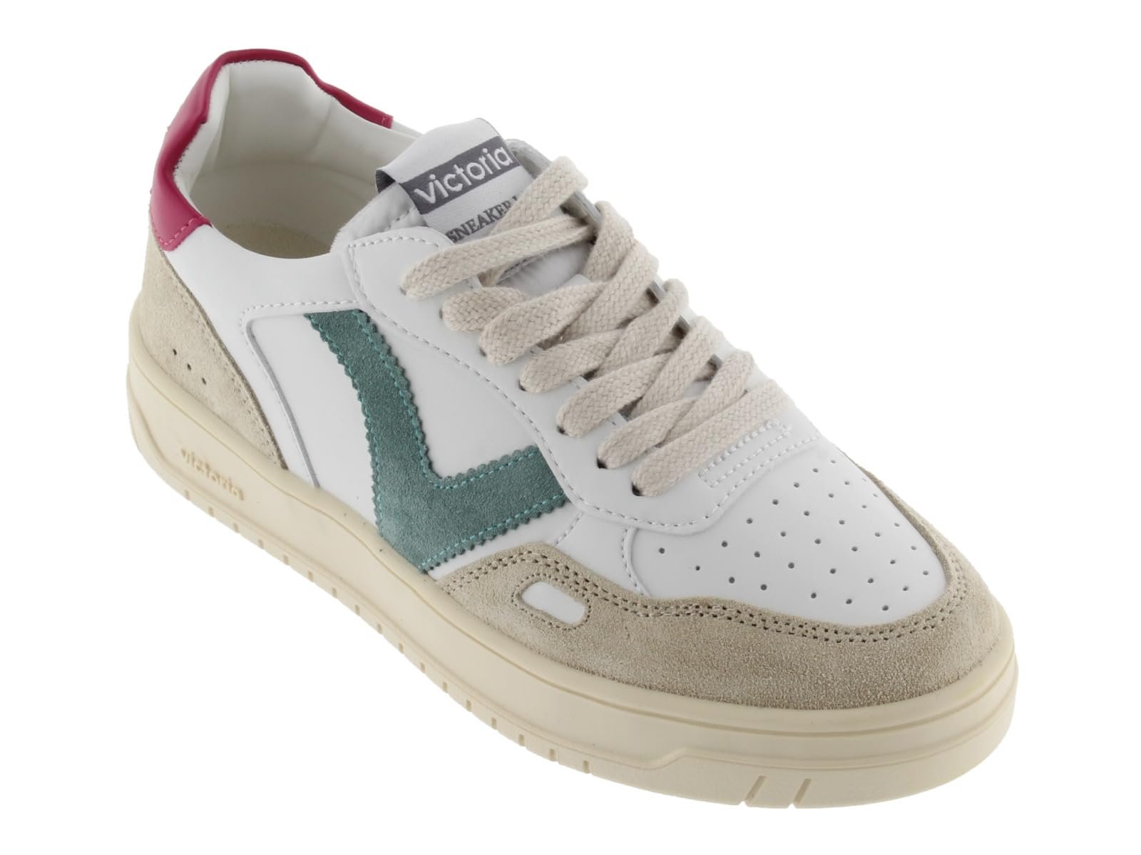 Кеди Victoria Seul Шкіряний ефект, кольорові та розділені шкіряні частини з контрастом 1257101, фото №5 Кеди Victoria Seul Шкіряний ефект, кольорові та розділені шкіряні частини з контрастом 1257101, фото №5