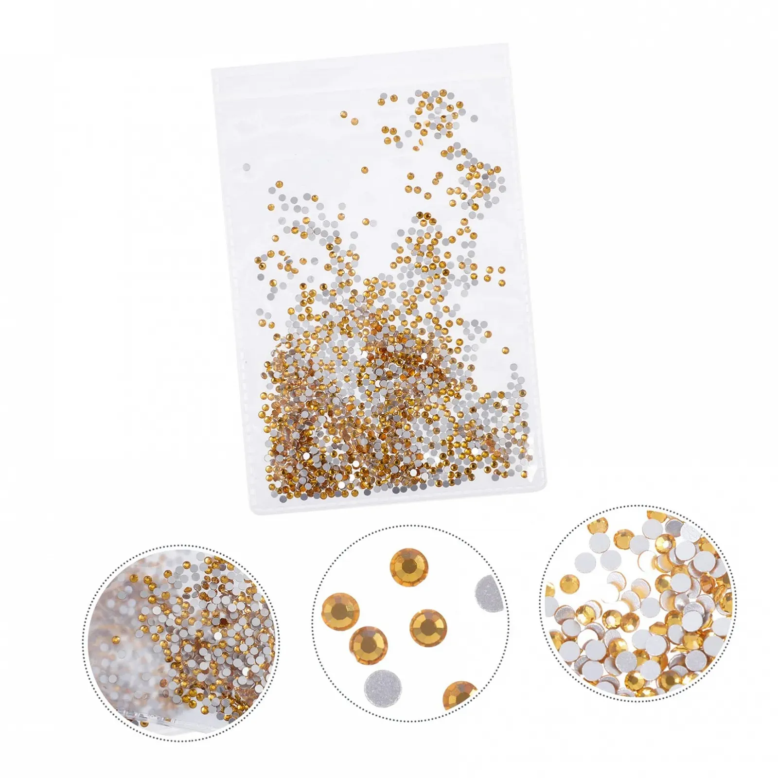 Стразы Healvian, 2 шт., деликатные, для маникюра, имитация, плоские, бриллиантовые, аксессуары для дизайна ногтей, хрустальное стекло для ногтей и рукоделия, фото №5